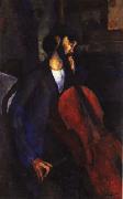 Amedeo Modigliani The Cellist oil
